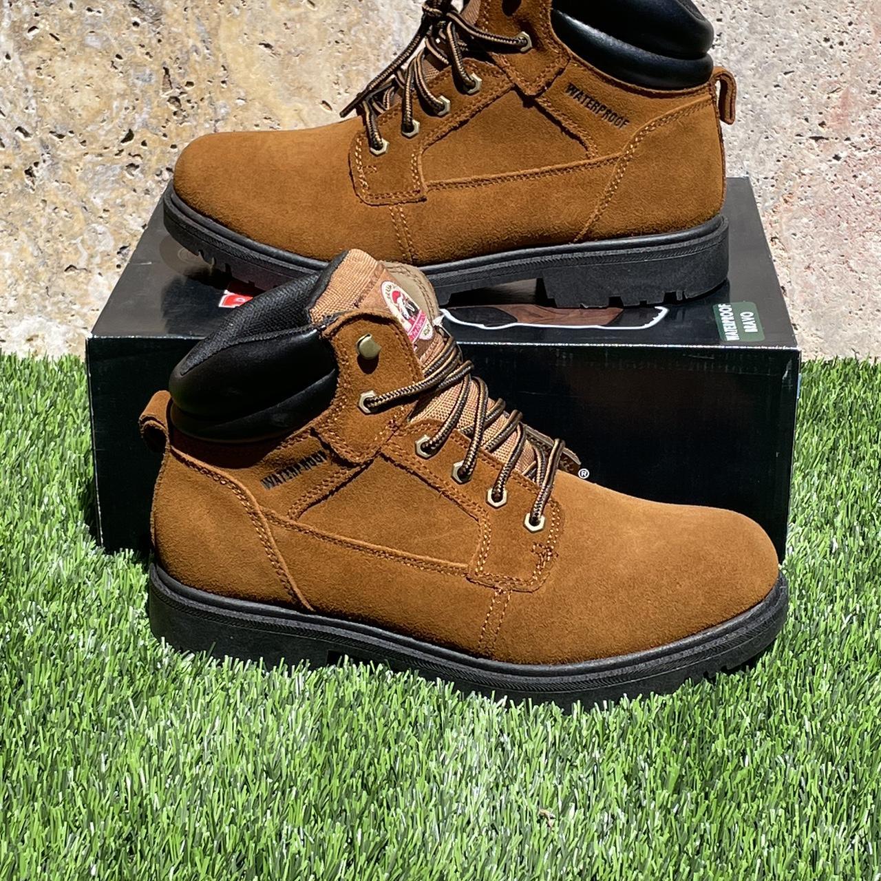 Men's Brown Boots Depop