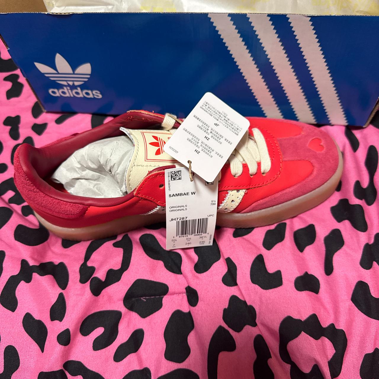 adidas valentines sambas 2025 new with tags in... | Depop