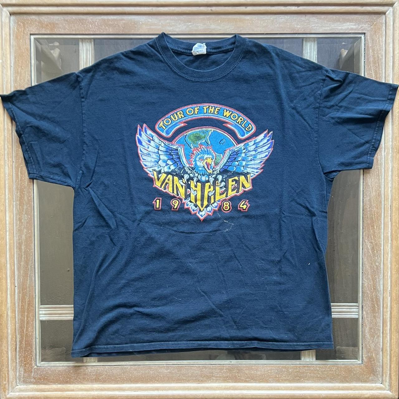 van halen tour of the world 1984 shirt