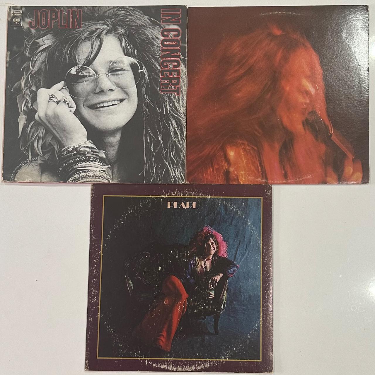 3 Janis Joplin Vinyl Records Lot • I Got Dem Ol