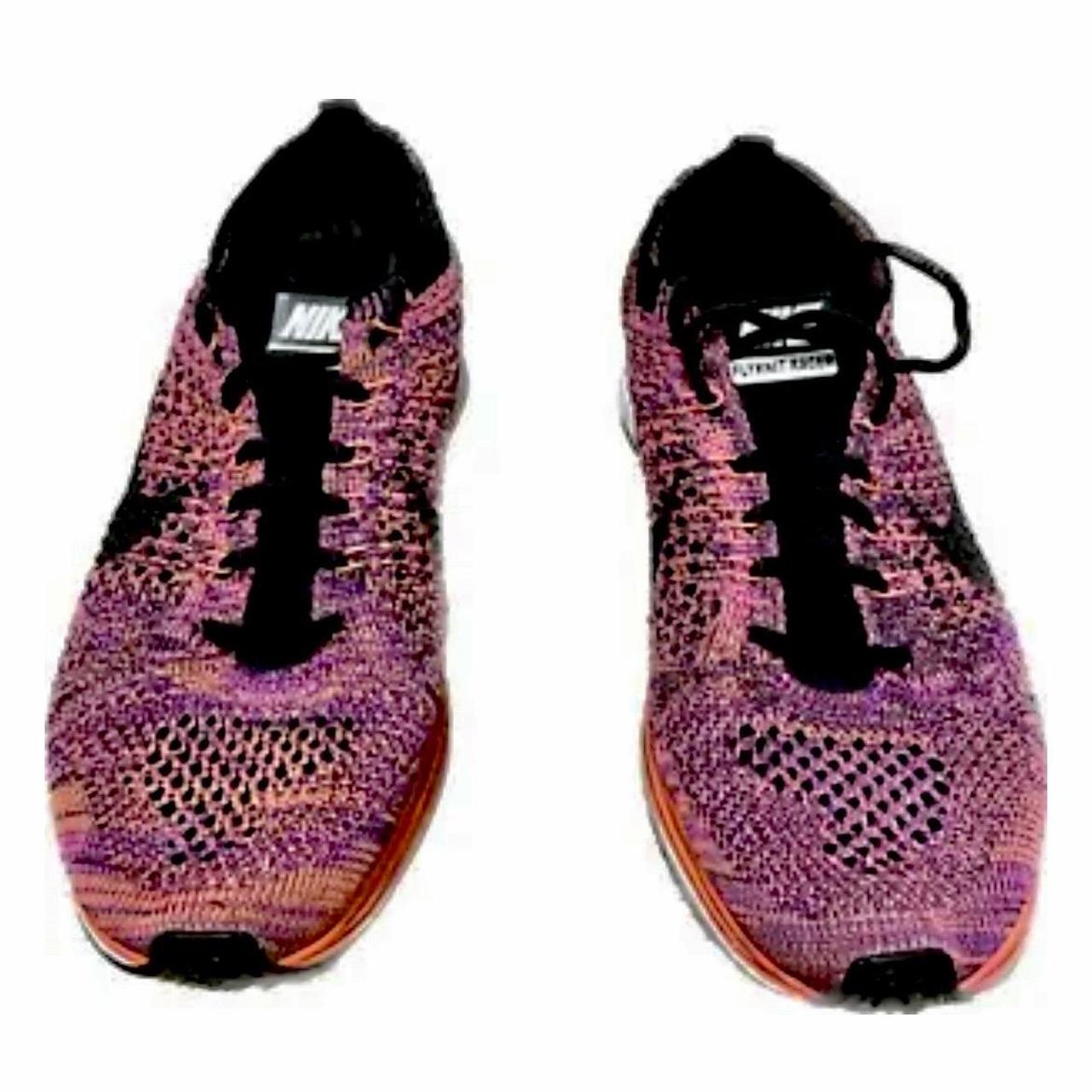 Mens Sneakers Nike Flyknit Racer Acai Berry NIKE Men's Flyknit