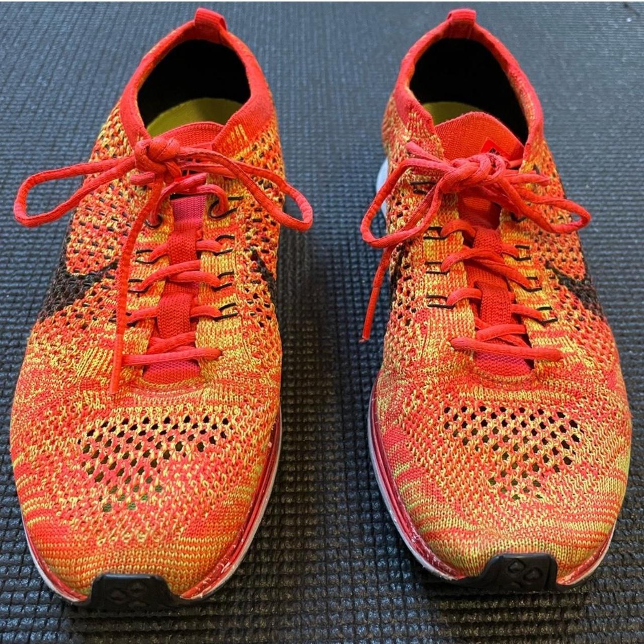 Nike Flyknit Racer Orange Slice Bright