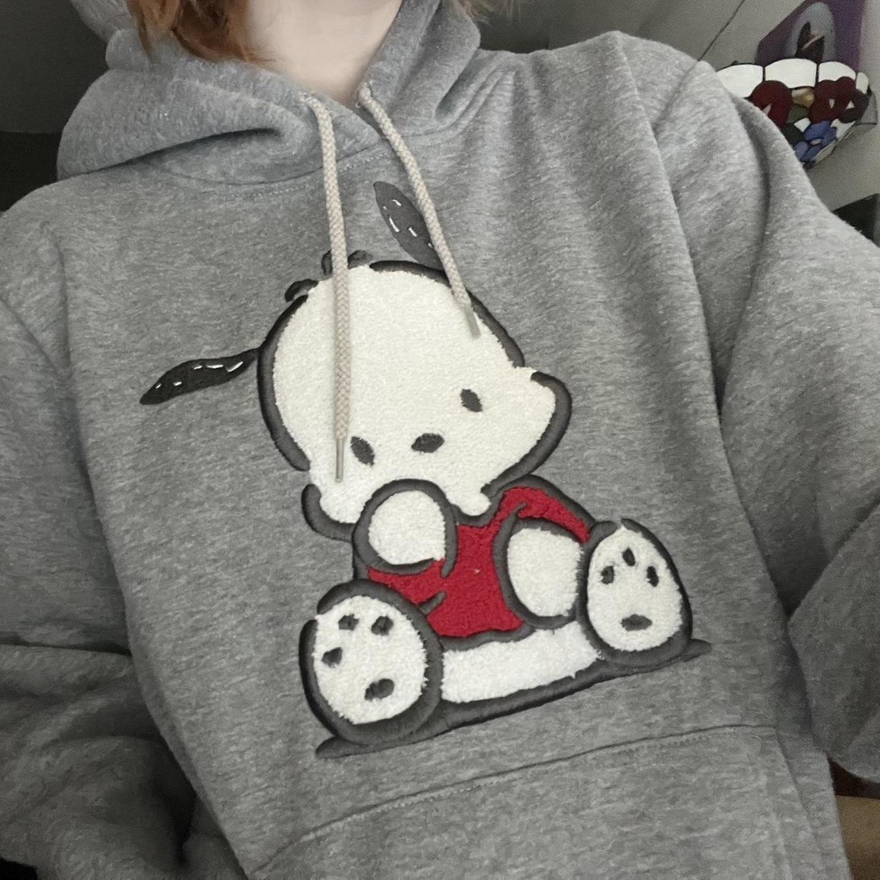 officially licensed Sanrio pochacco hoodie from... - Depop