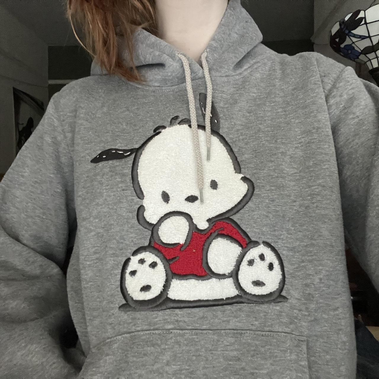 officially licensed Sanrio pochacco hoodie from... - Depop