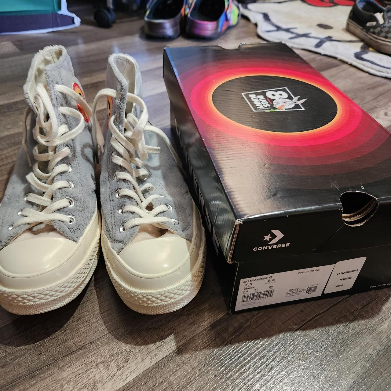 bugs bunny chuck 70s, converse high tops all