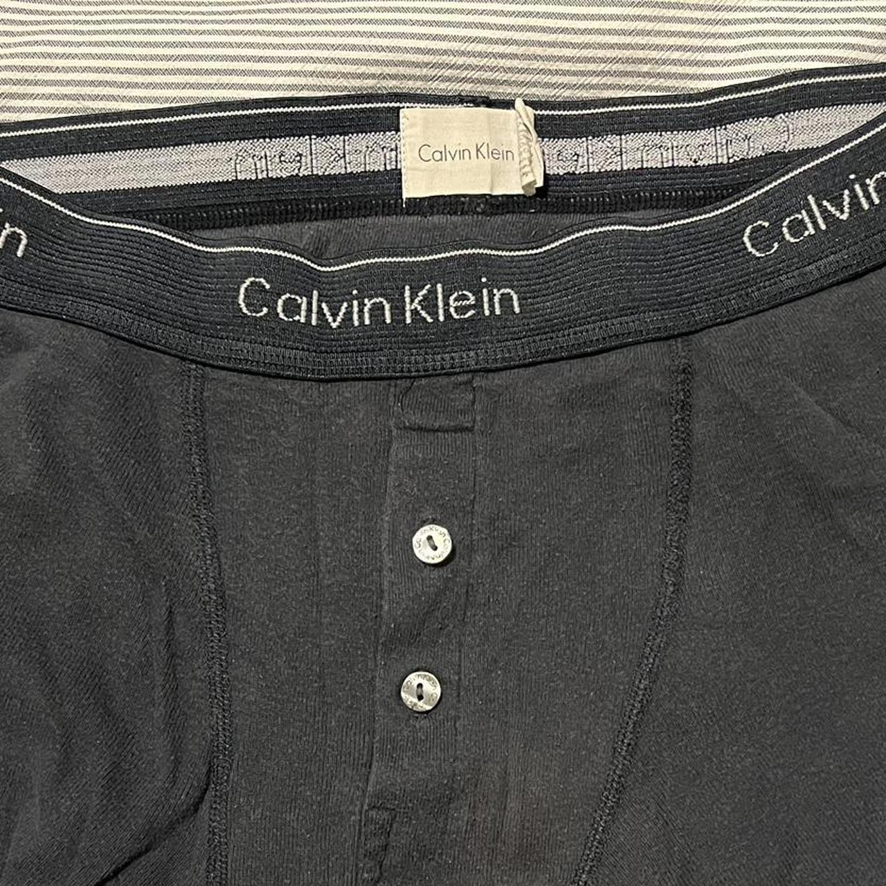 Calvin Klein Men's Black Button-fly Boxer Briefs for Men