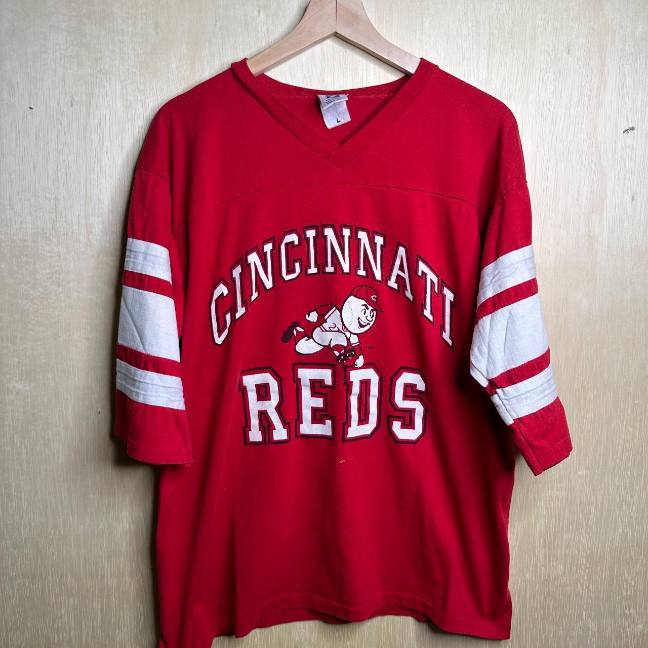 Unisex Vintage 1980s Cincinnati Reds Tee USA
