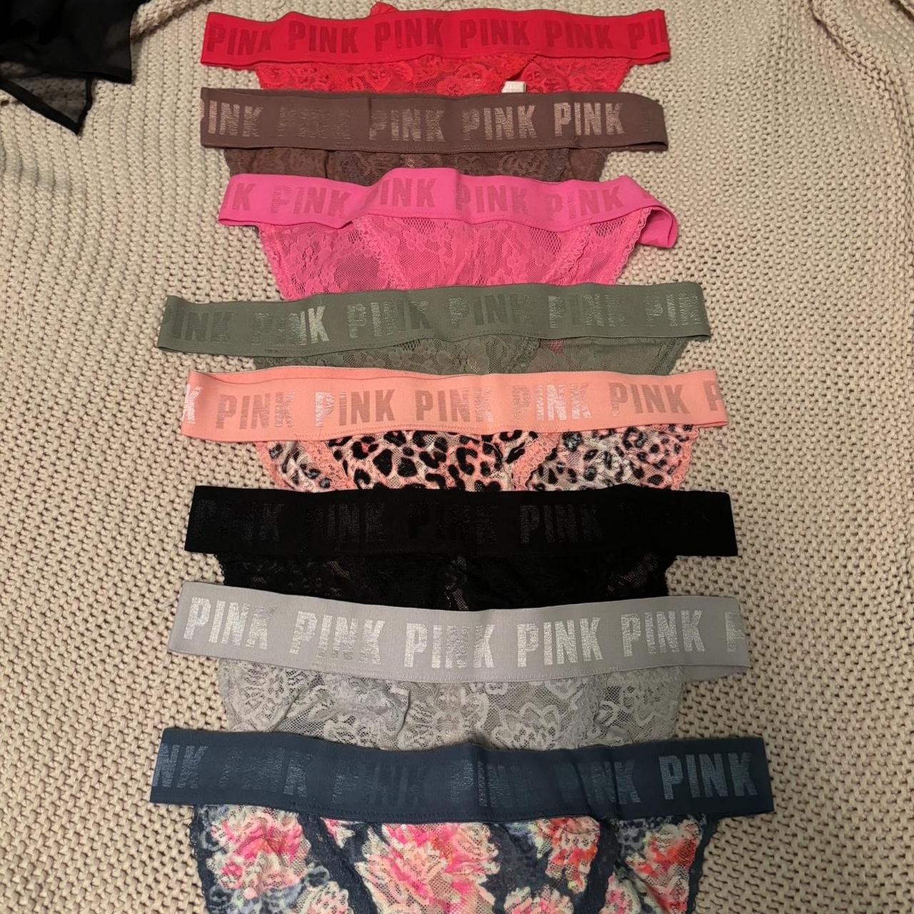 Pink by Victoria Secret lacy underwear All new and... - Depop