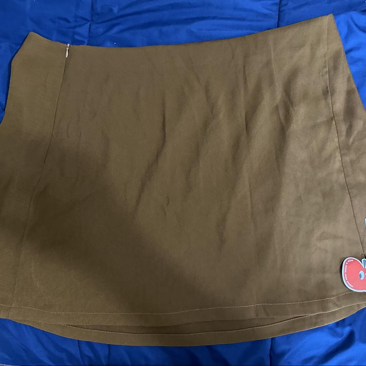 Cider Women's Brown Skirt Depop