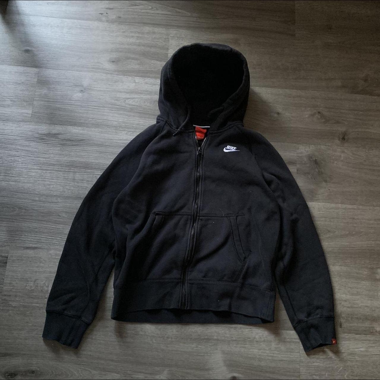 mens white nike zip up hoodie