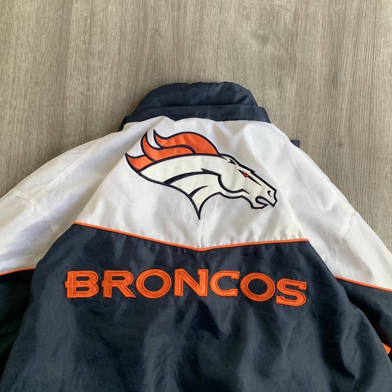 NFL Mens Sz XL Denver Broncos Jacket Coat Winter