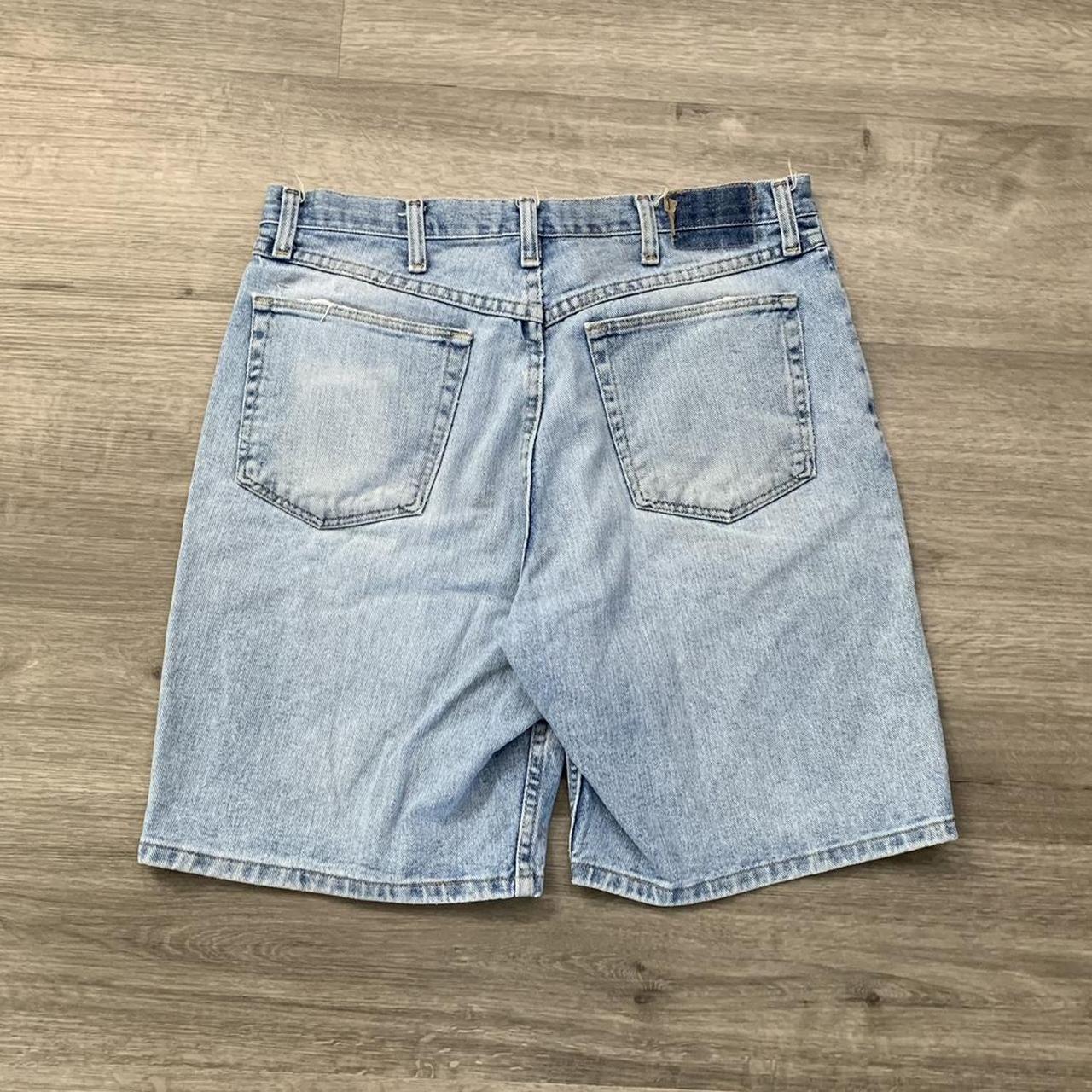 wrangler jorts really great condition sz... - Depop