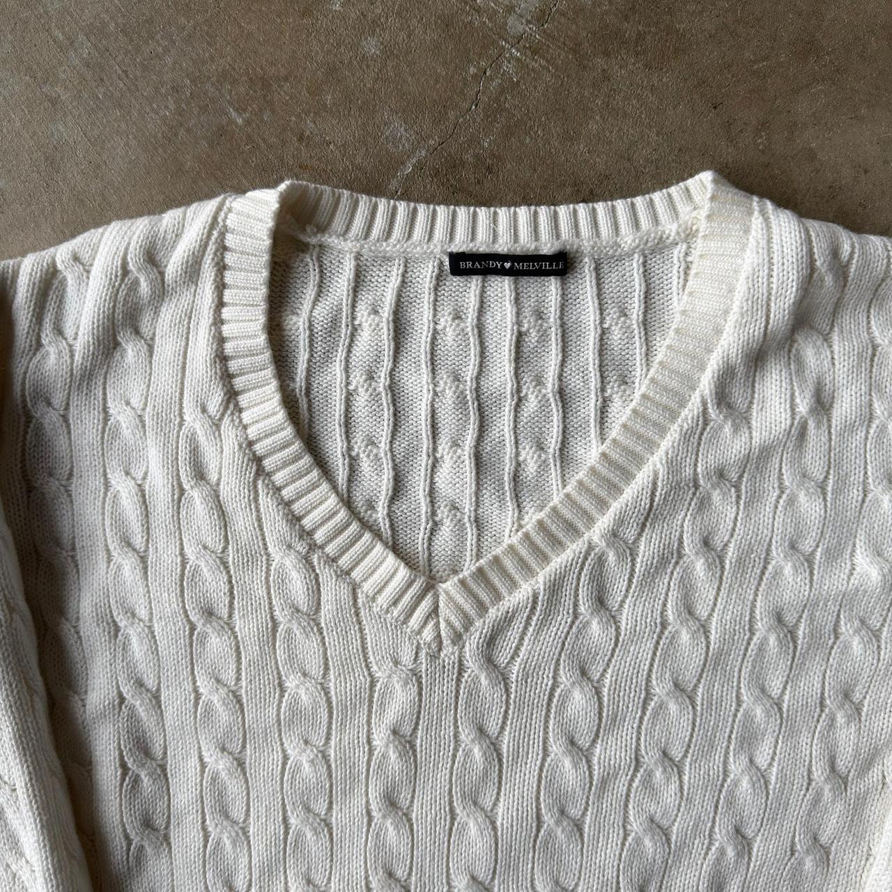 American Vintage Women's Sweater - White - One si… - image 5