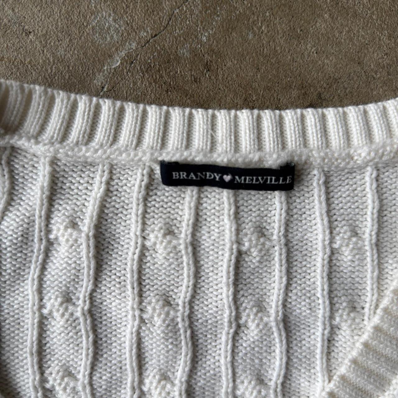 American Vintage Women's Sweater - White - One si… - image 4