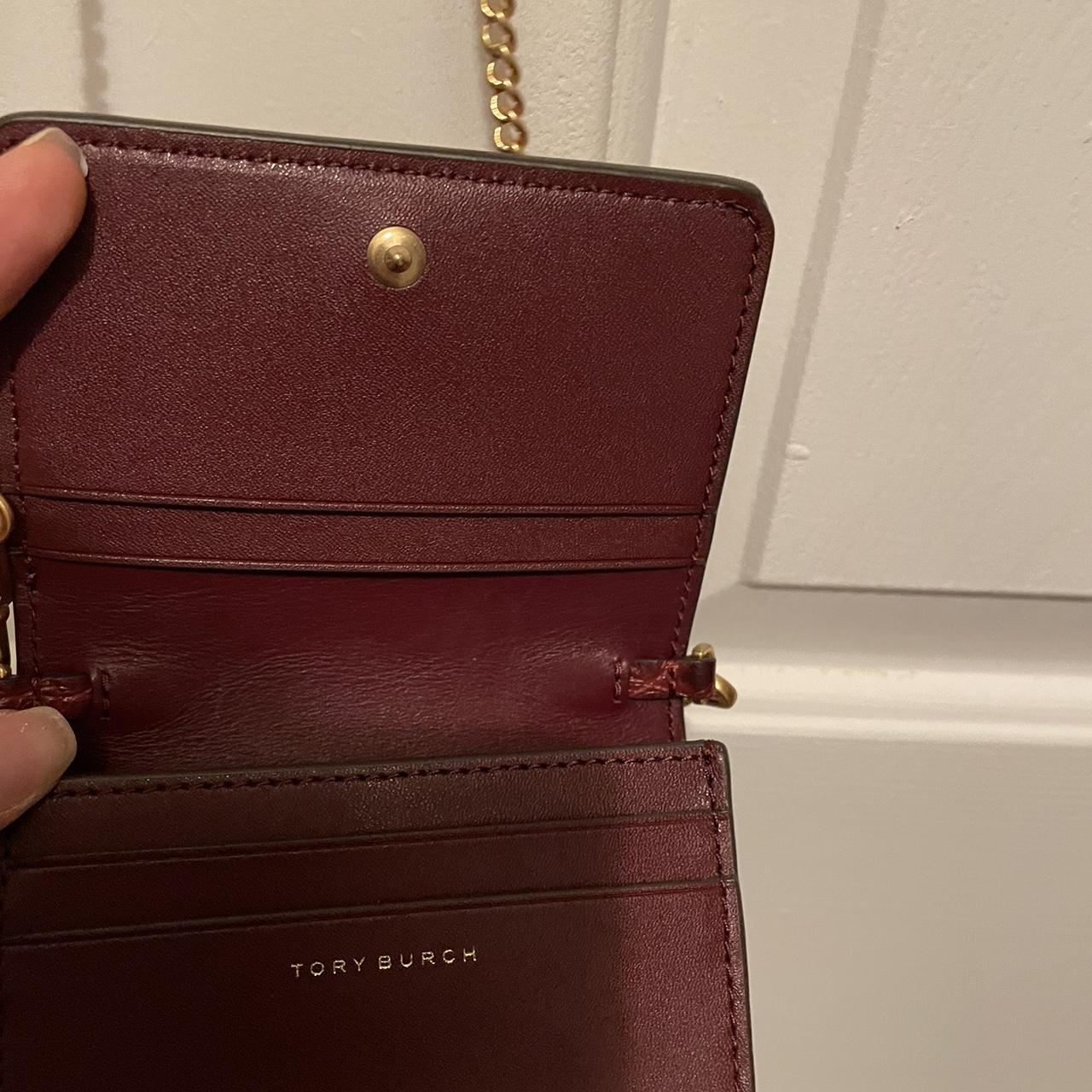 Tory outlet Burch Walker Nano Chain Wallet