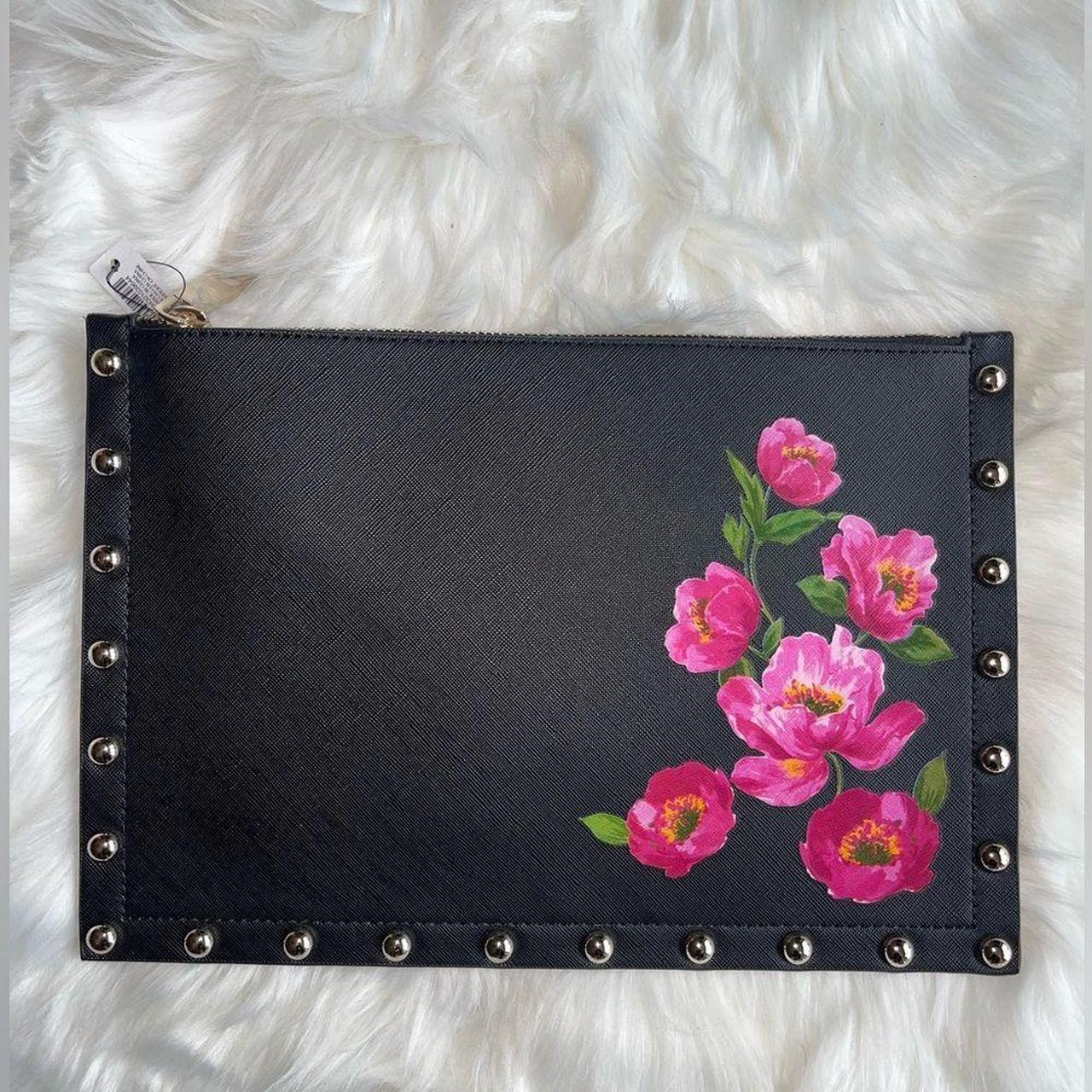 Leather clutch bag White House  Black Market Pink in Leather