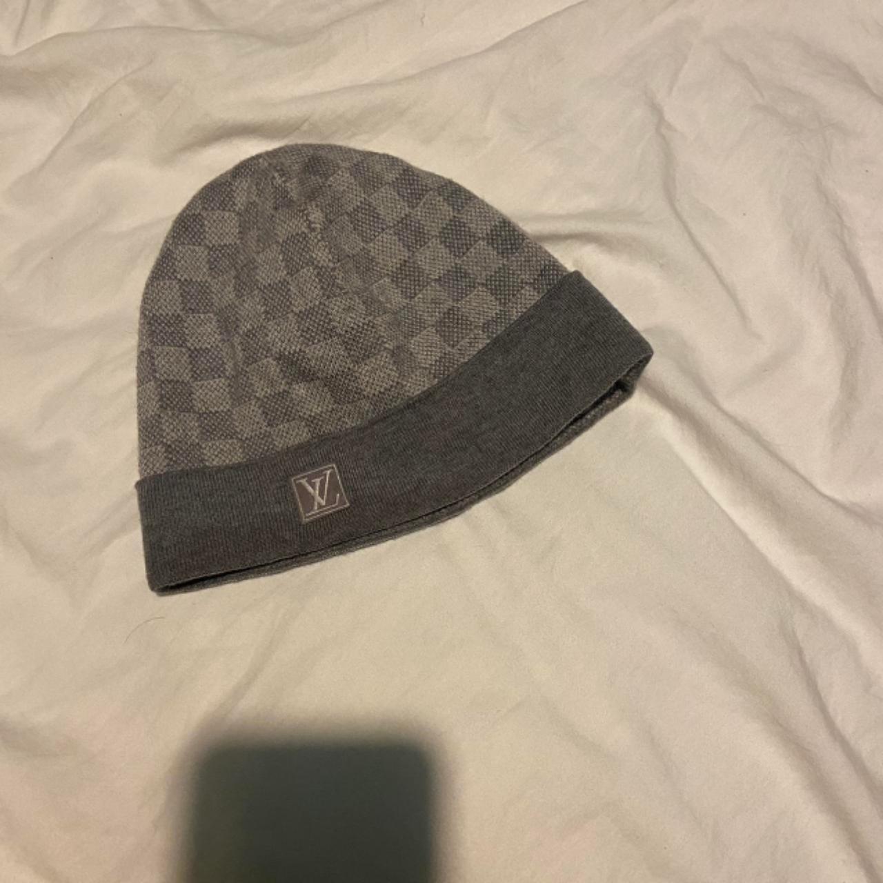 Louis Vuitton Men's Grey Hat | Depop