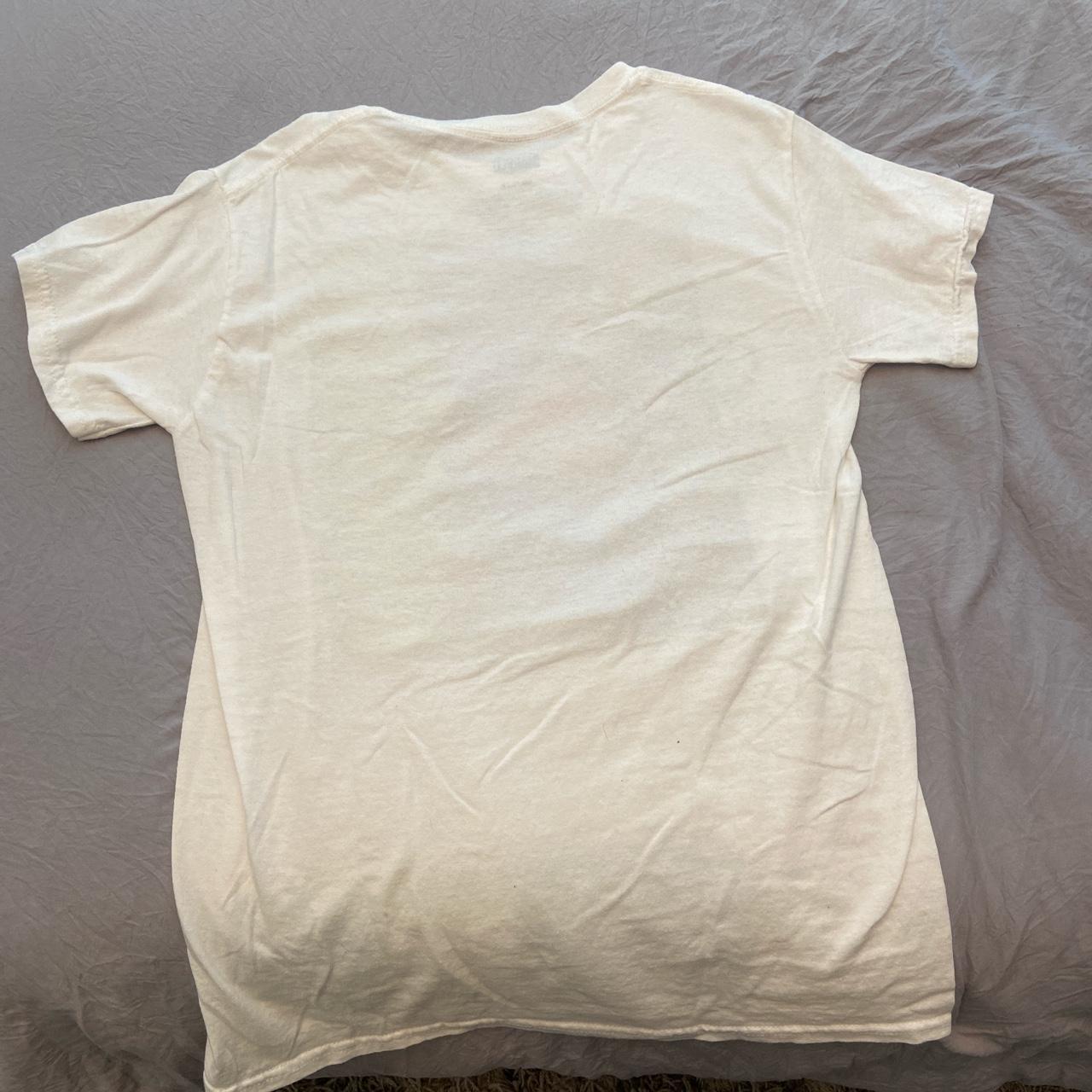 Target Men's White and Red T-shirt | Depop
