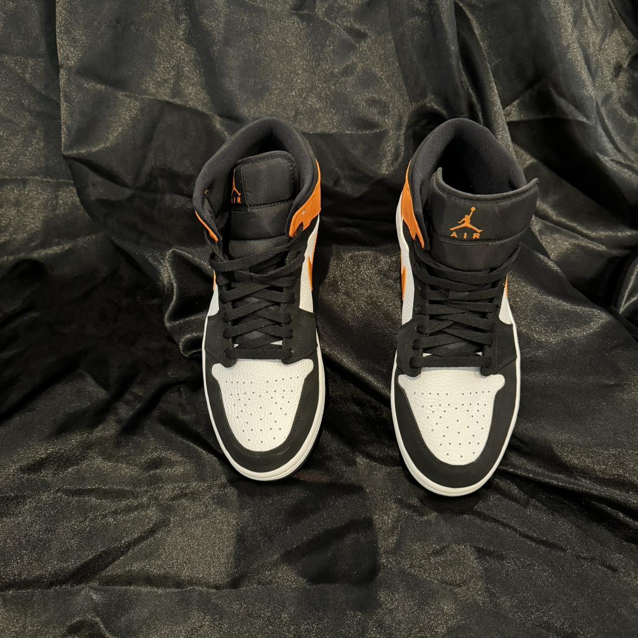 jordan 1 mid shattered backboard orange