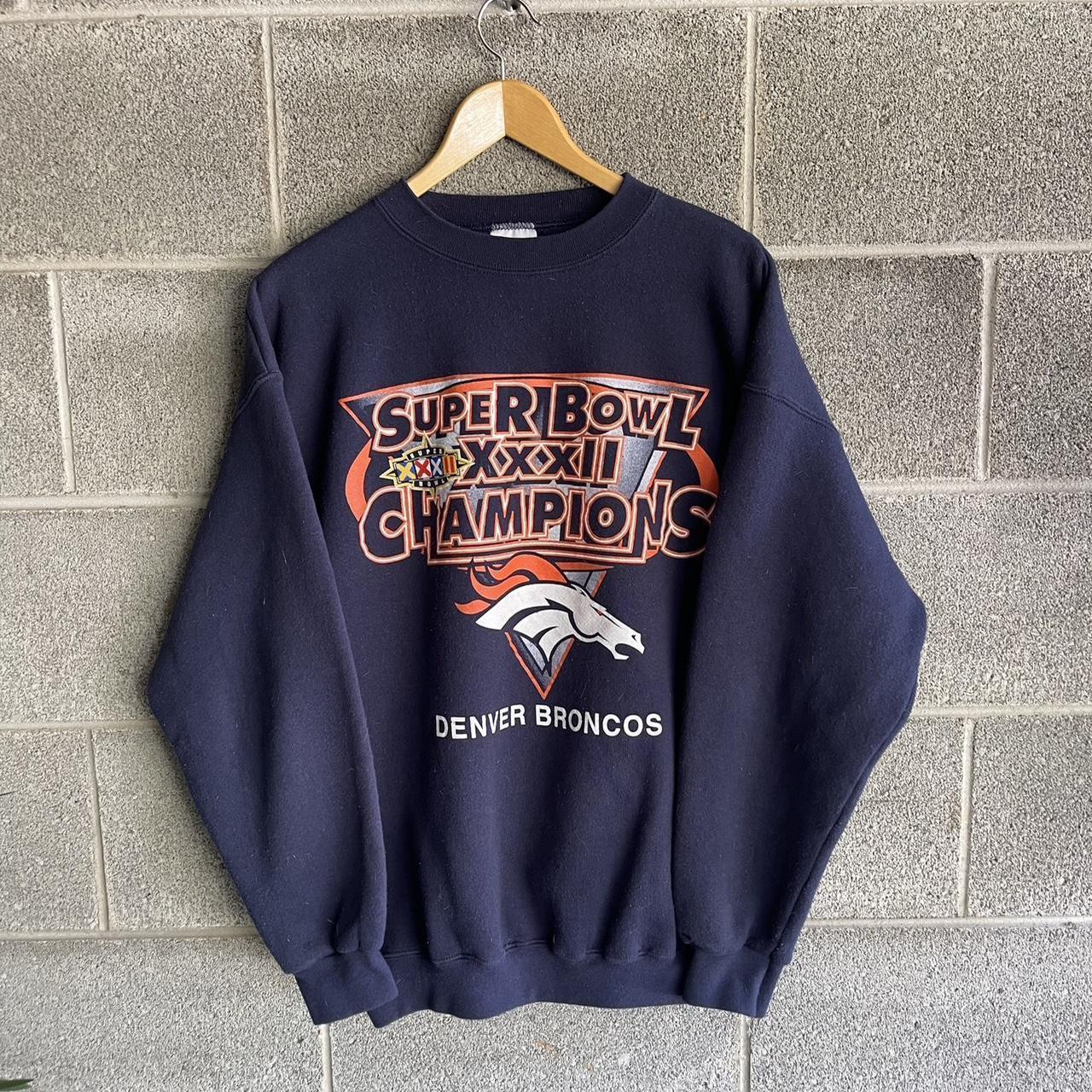 Vintage NFL (Tultex) - Denver Broncos VS Falcons Super Bowl Champions  Sweatshirt 1999 X-Large – Vintage Club Clothing