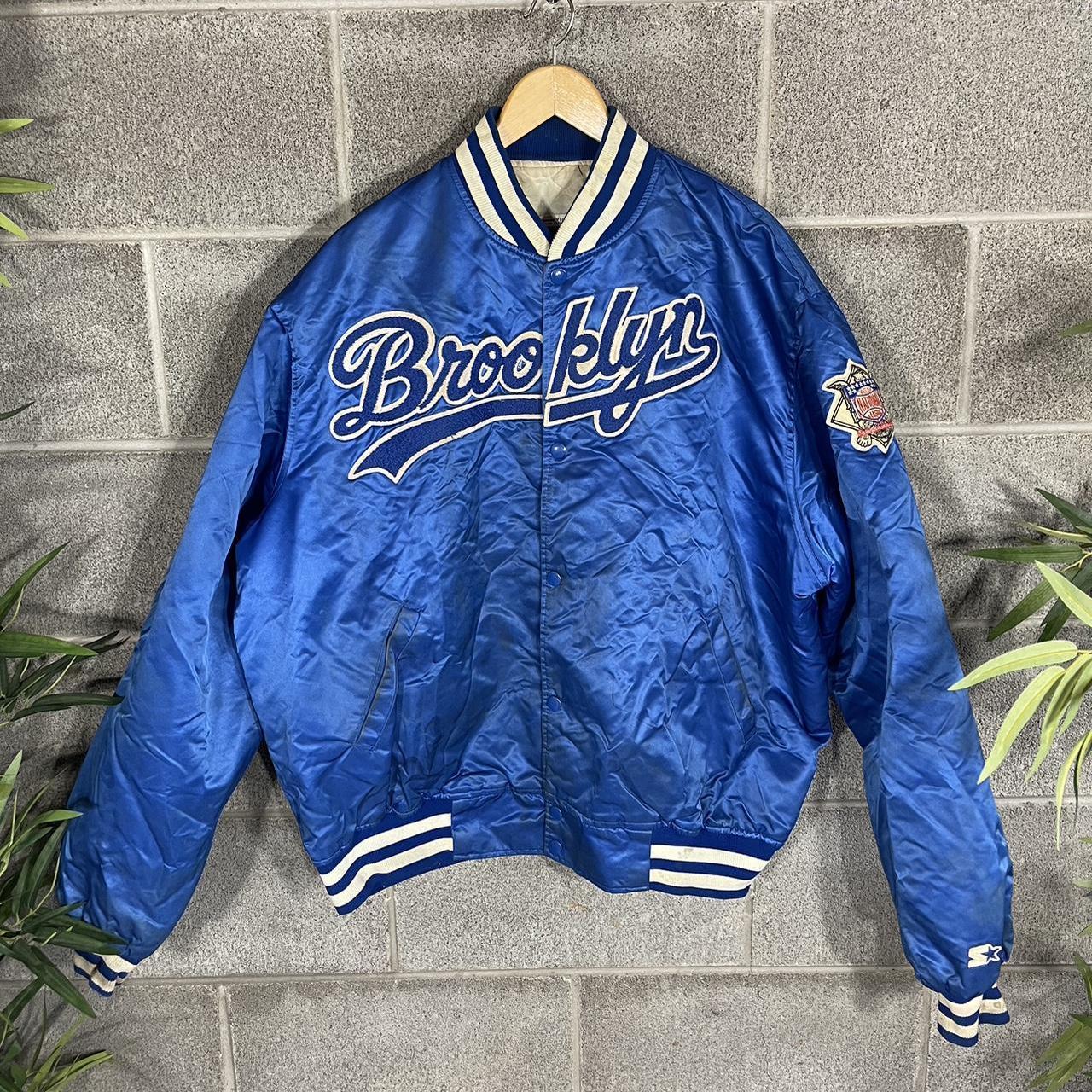 Vintage 80s Los Angeles Dodgers Starter Satin Jacket - Depop