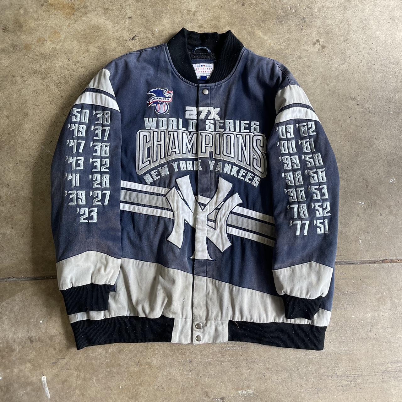 NY YANKEES 27X WORLD SERIES CHAMPION Jacket - 27 Times Championship Jacket