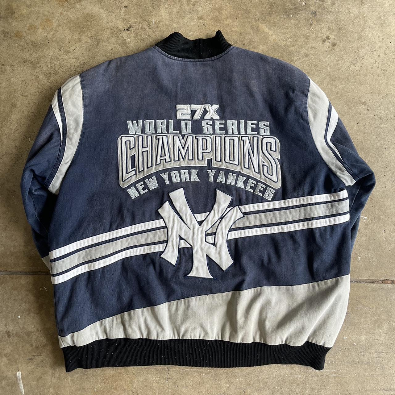 NY YANKEES 27X WORLD SERIES CHAMPION Jacket - 27 Times Championship Jacket