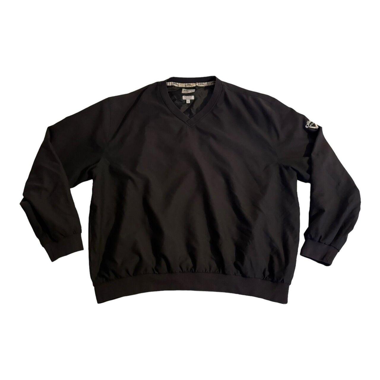 Men's v neck sale golf pullover windbreaker