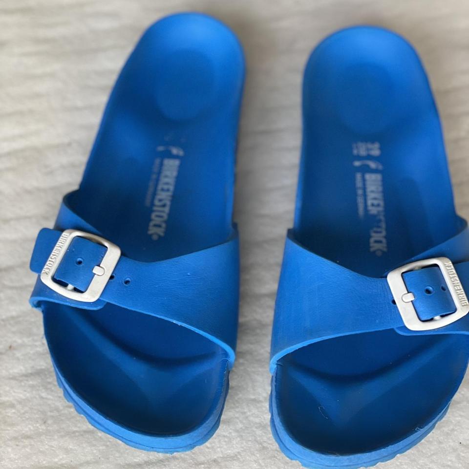 birkenstock madrid eva blue