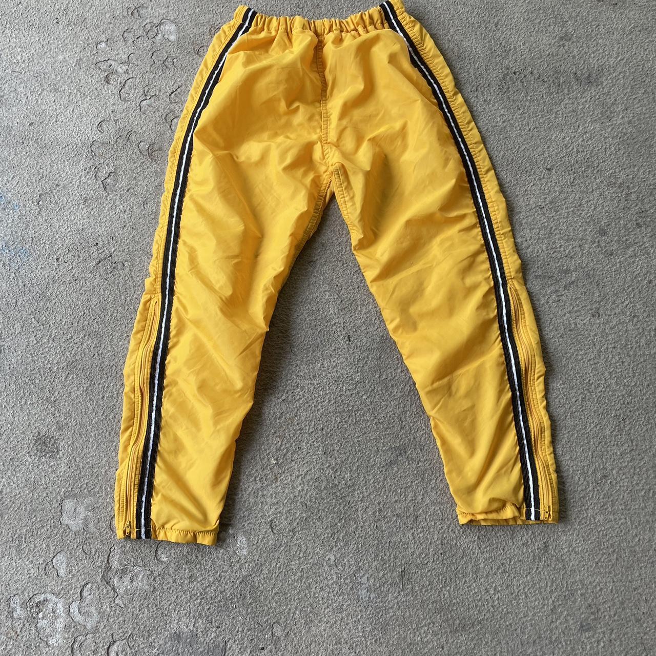 Russell Athletic Men's Yellow Joggers-tracksuits | Depop