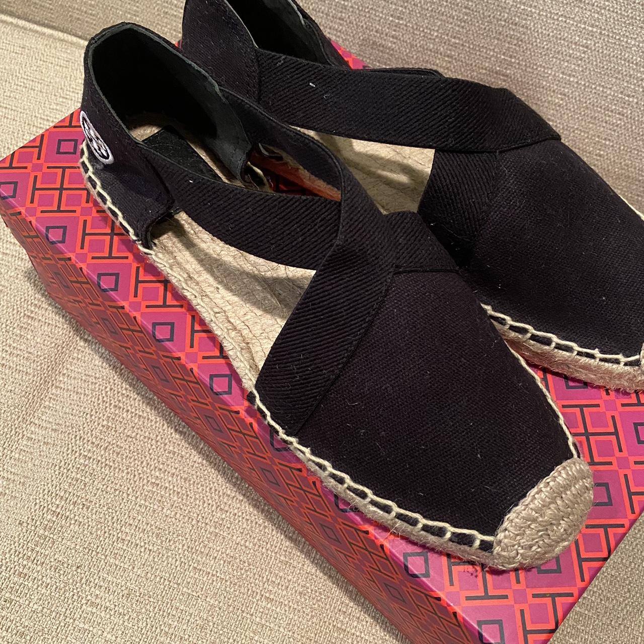 Tory burch catalina espadrille hot sale black