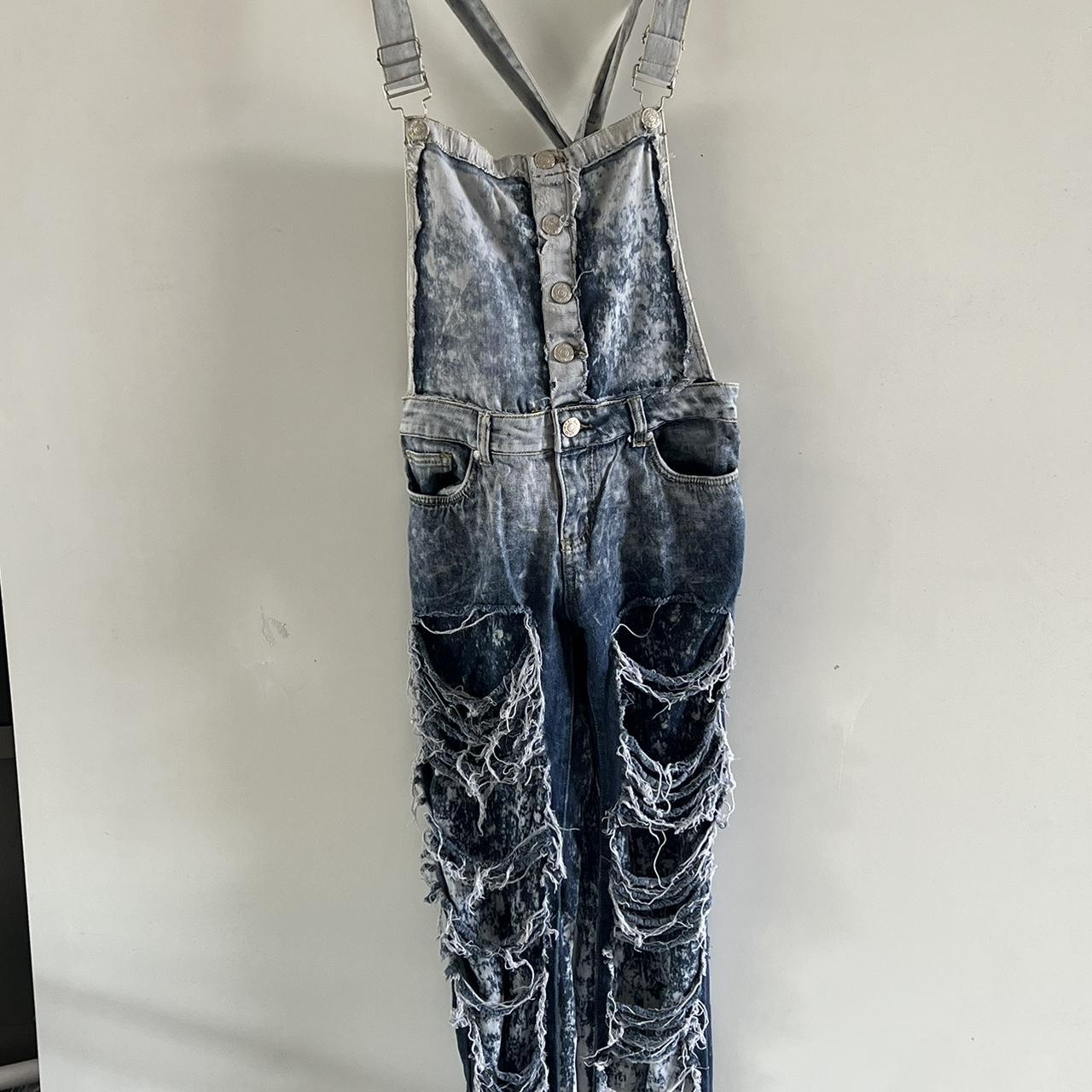 Stonewashed overalls store