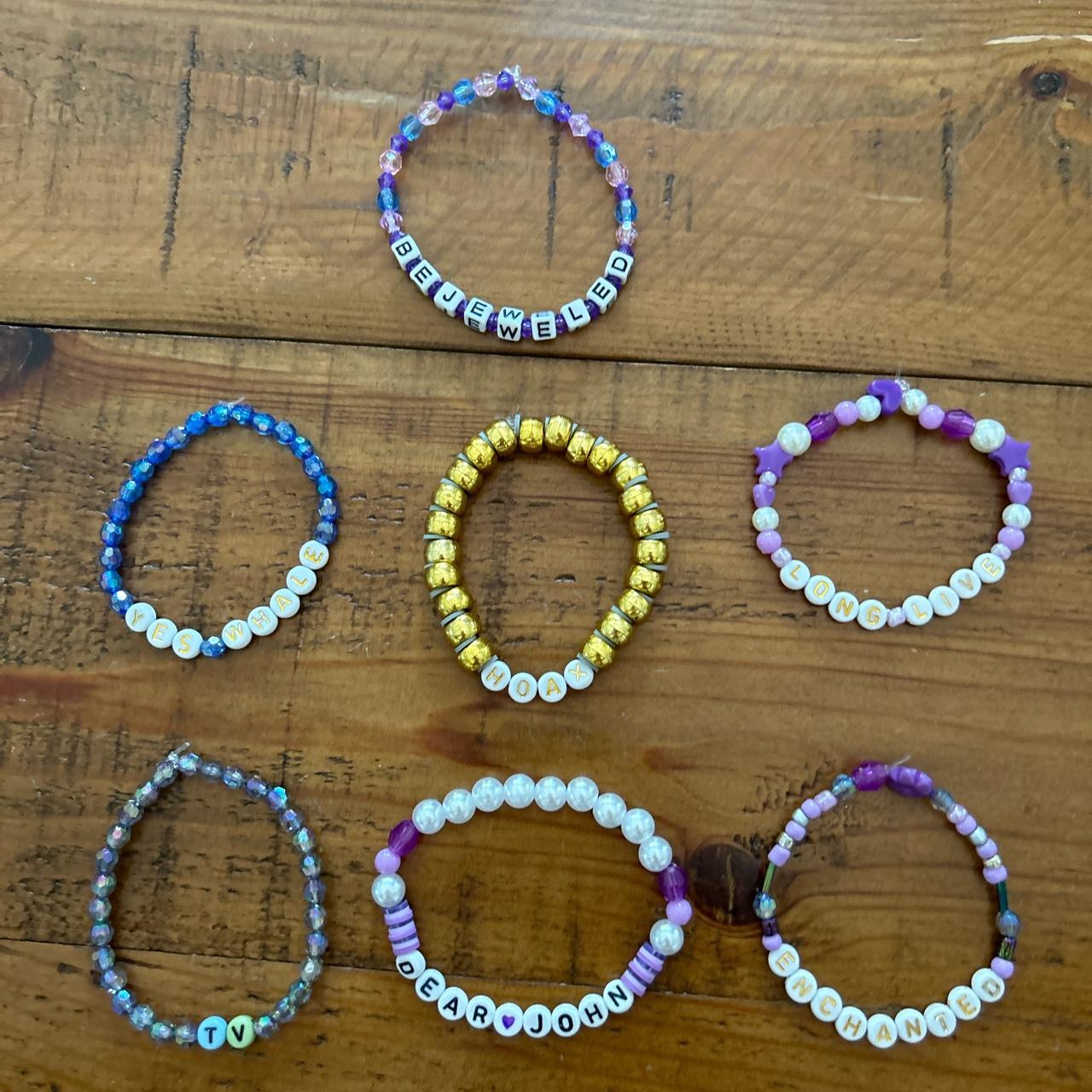 Taylor Swift Eras Tour Bracelets 3 for $18 can buy... - Depop