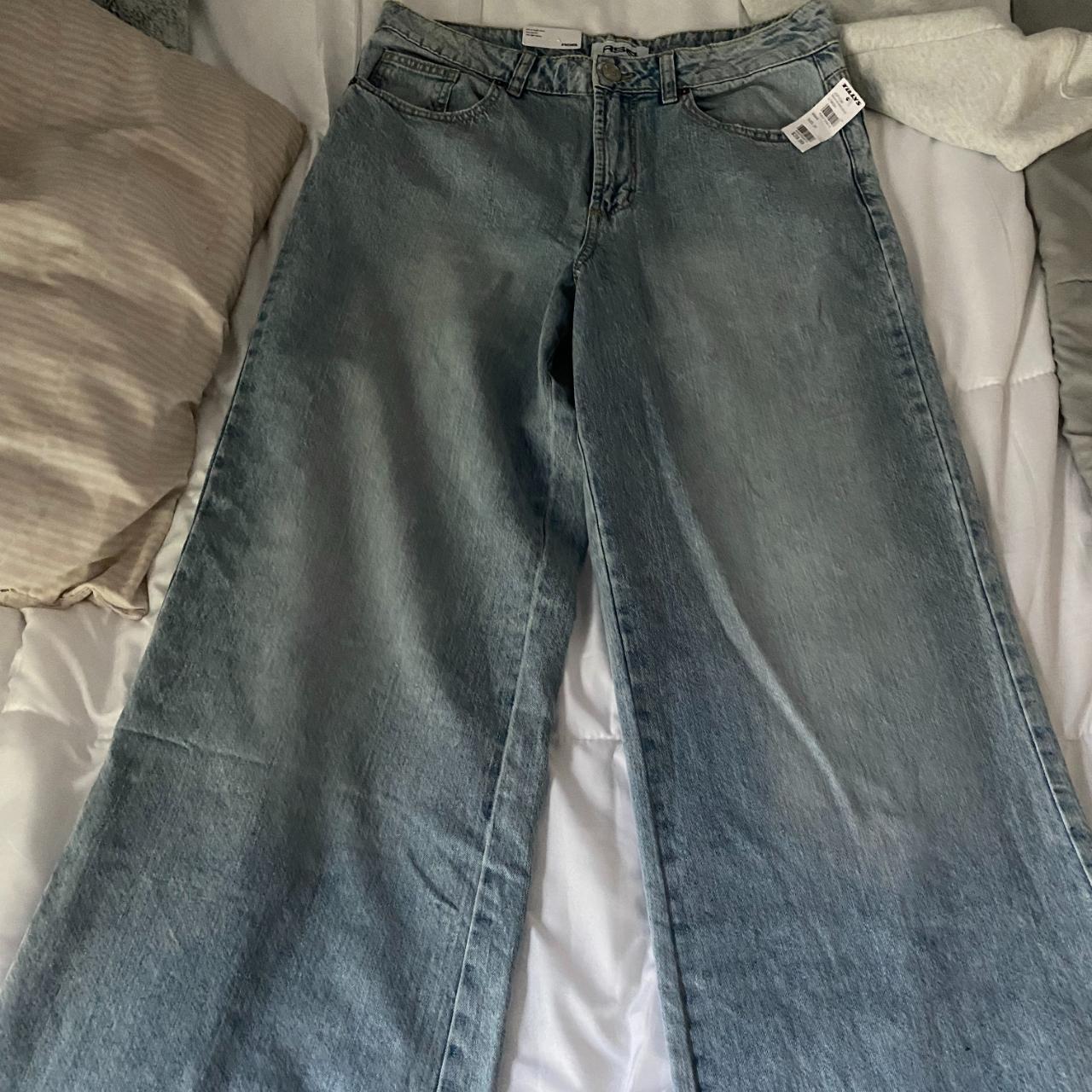 brand new Tillys wide leg jeans unworn and... - Depop