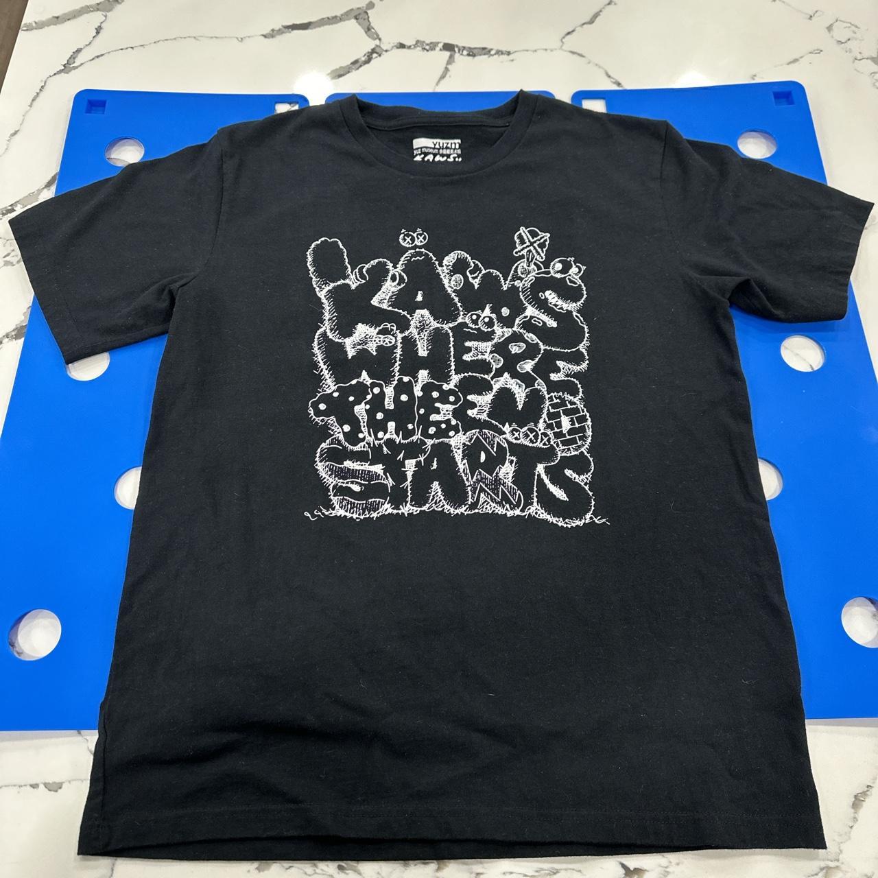 kaws where the end starts shirt