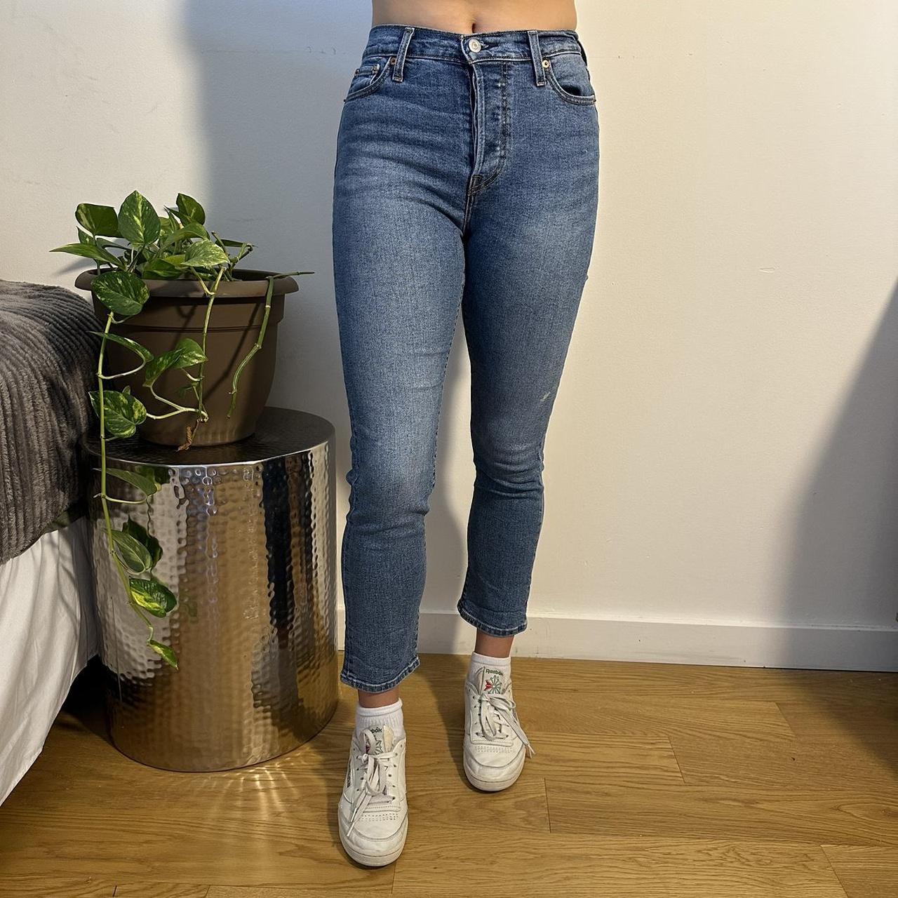 Levi's wedgie mom clearance jeans