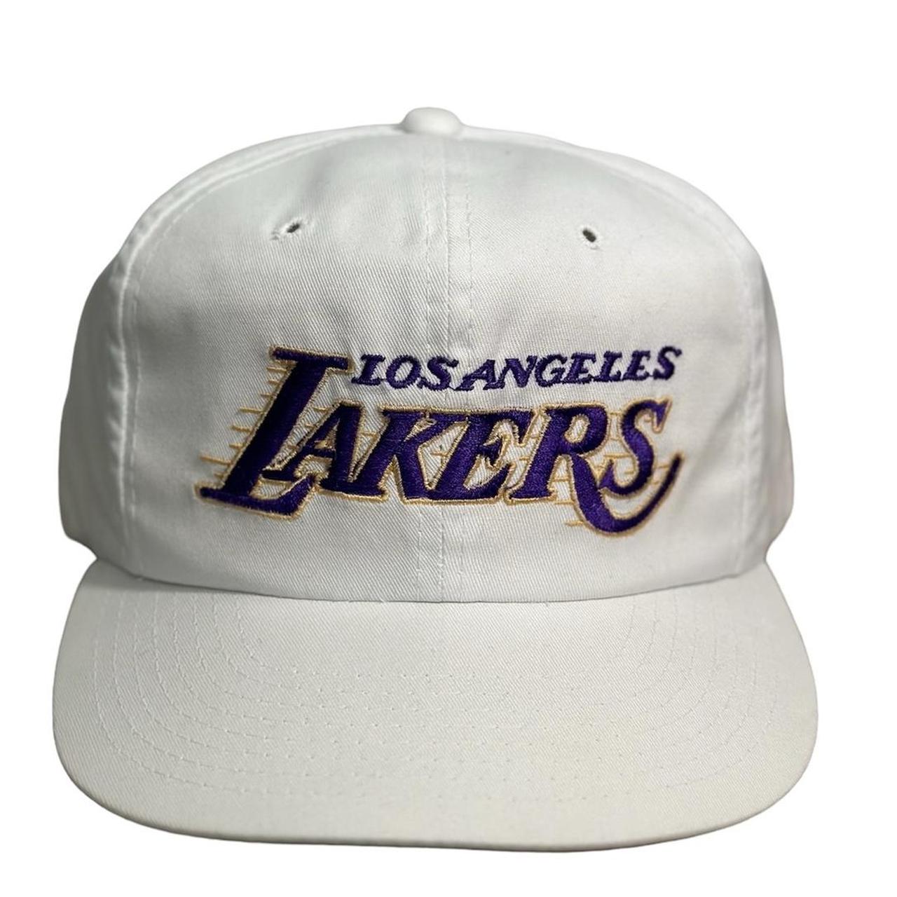 Vintage Los Angeles Lakers script Sports Specialties... - Depop