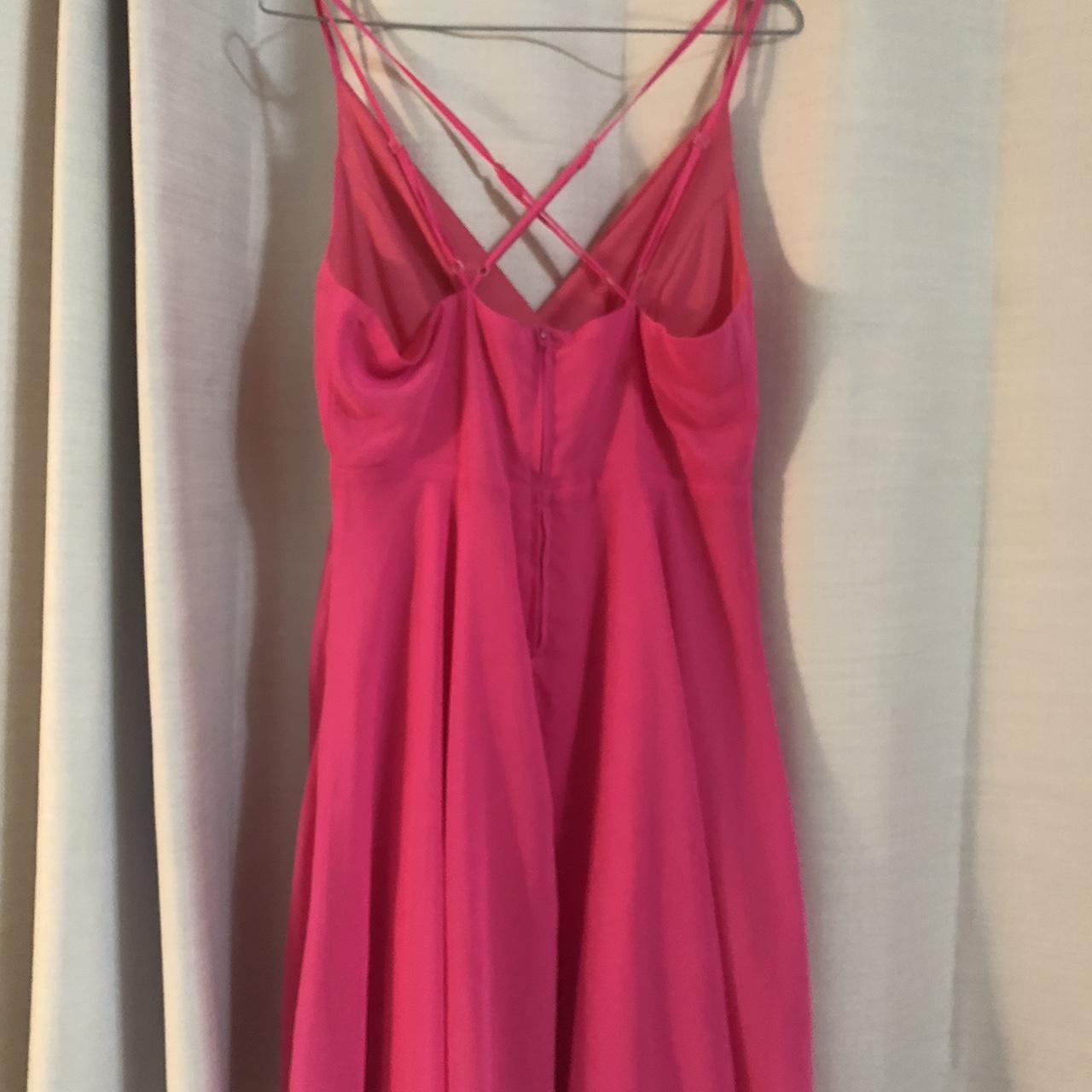 Pagani hot pink dress Fits a size 16 but would be... - Depop