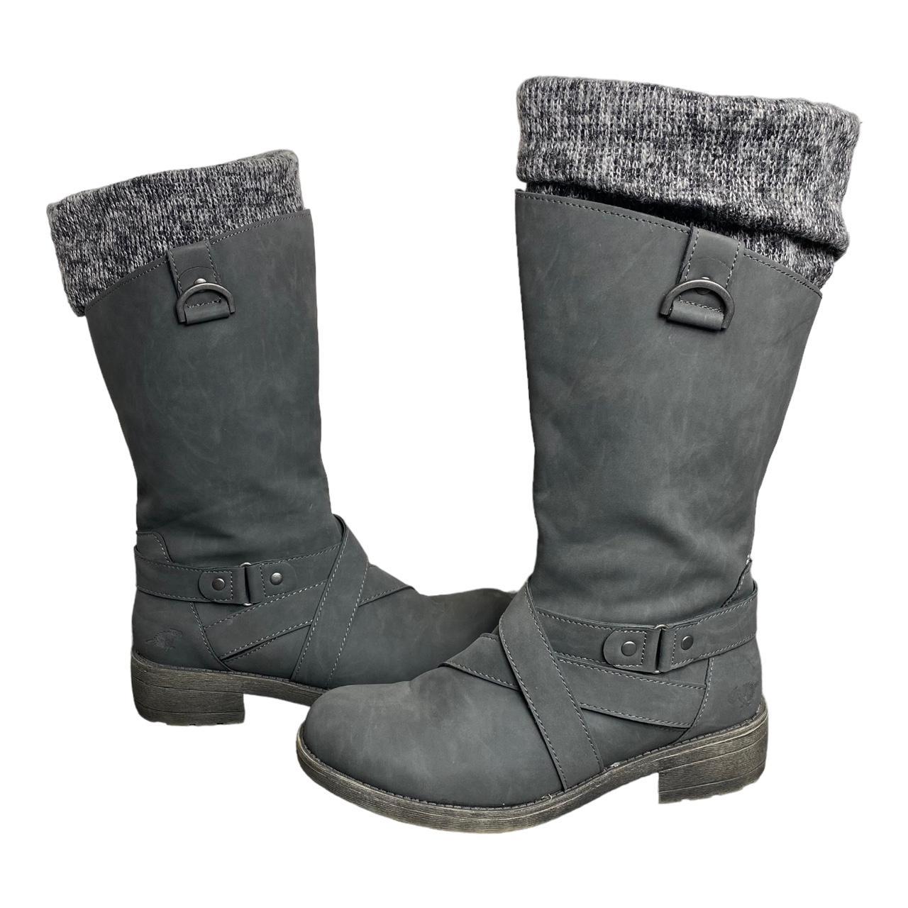 Rocket Dog Women's Grey Boots Depop