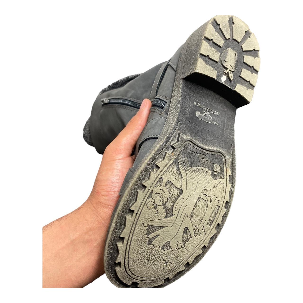 Rocket Dog Women's Grey Boots Depop