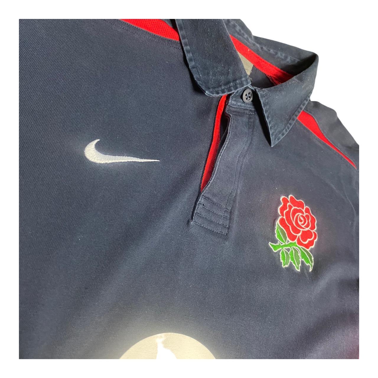 nike england authentic polo shirt