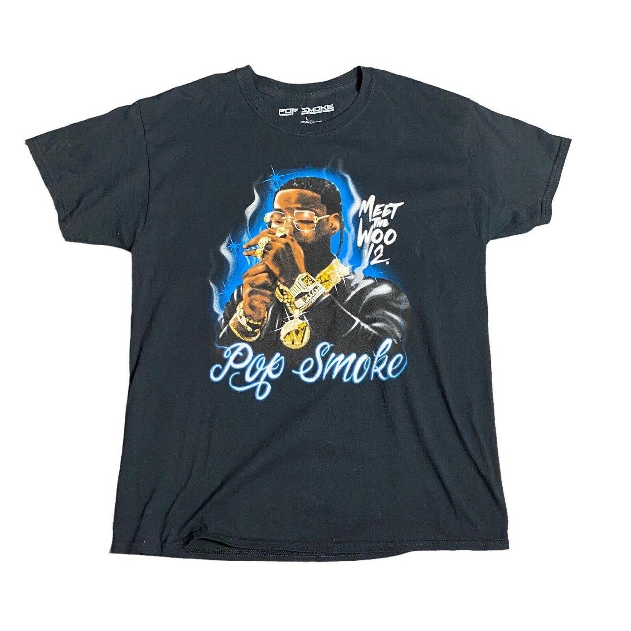 Pop smoke Tshirt graphic print Meet the woo V2... Depop