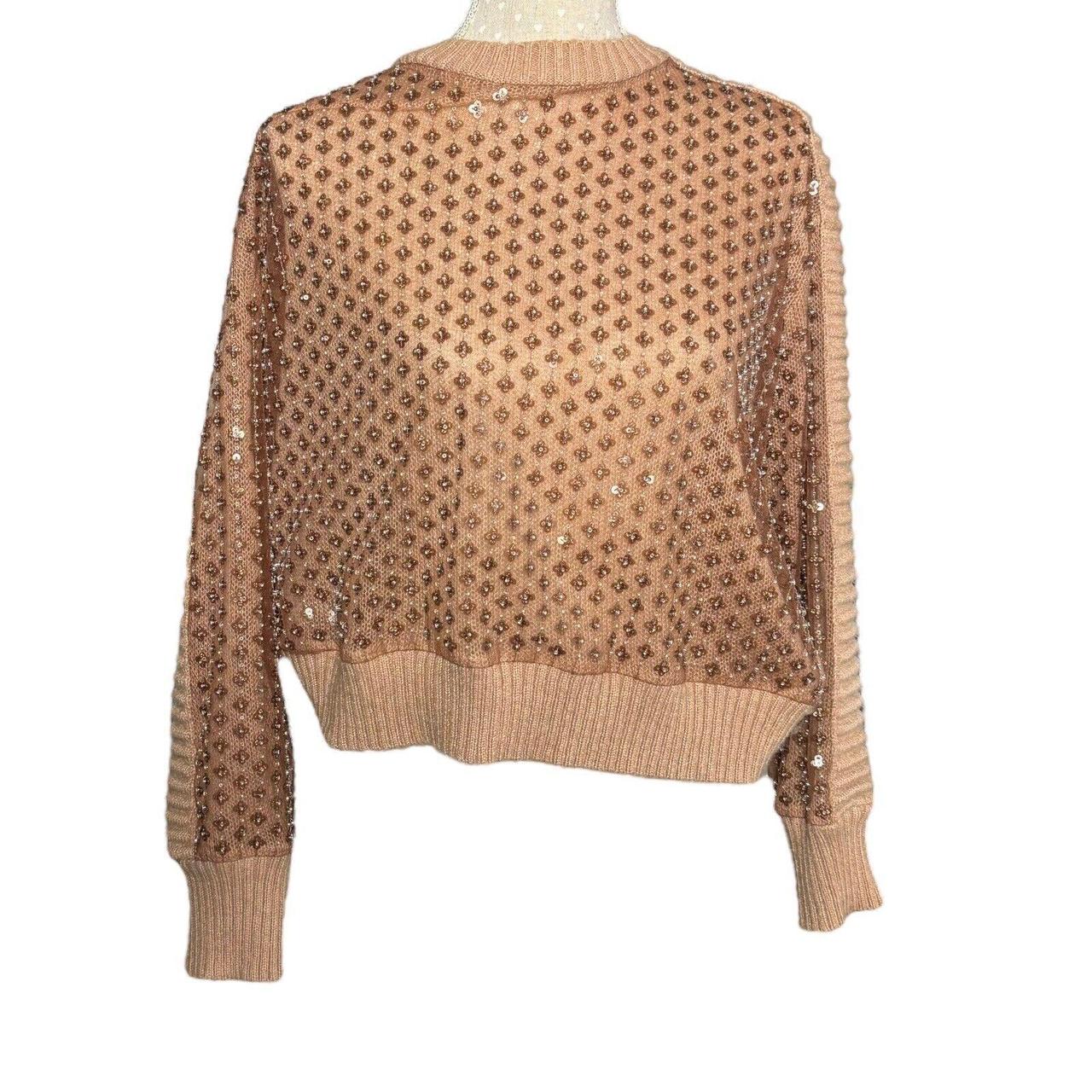 Zara best sale gold jumper