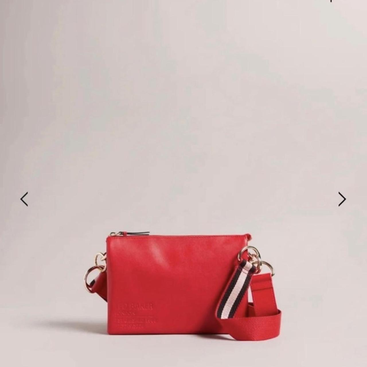 Buy Ted Baker Large Red Ayshah Magnolia Quilted Cross-Body Bag from Next  Luxembourg