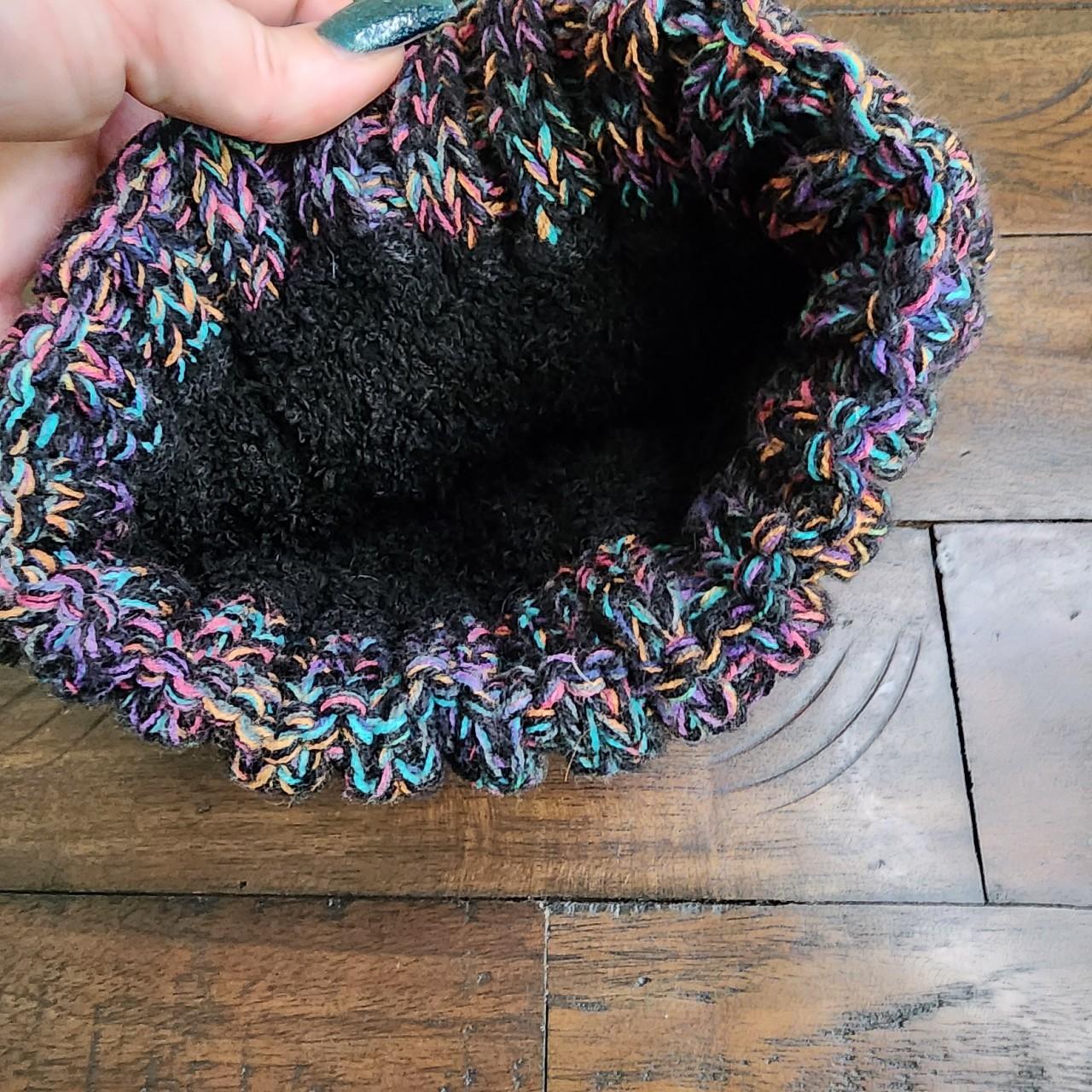 C.C Beanie Women's Hat - Multi – C.C Black with b… - image 6