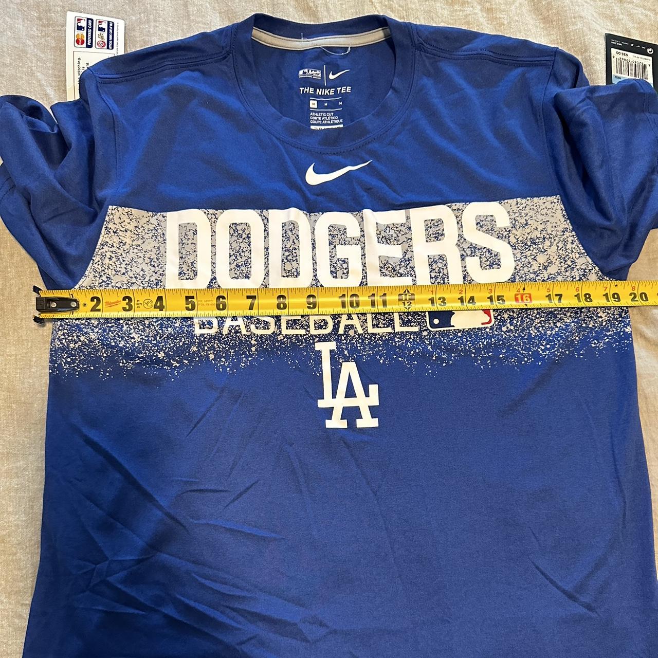 Nike Los Angeles Dodgers Tee Charcoal gray nike t - Depop