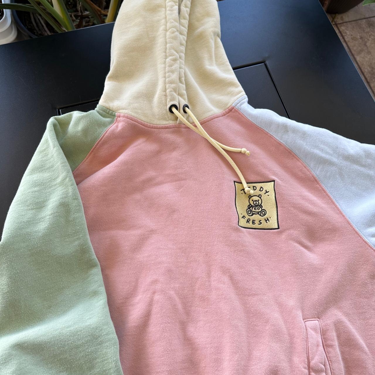 Teddy Fresh quilted hoodie Size XS Never - Depop