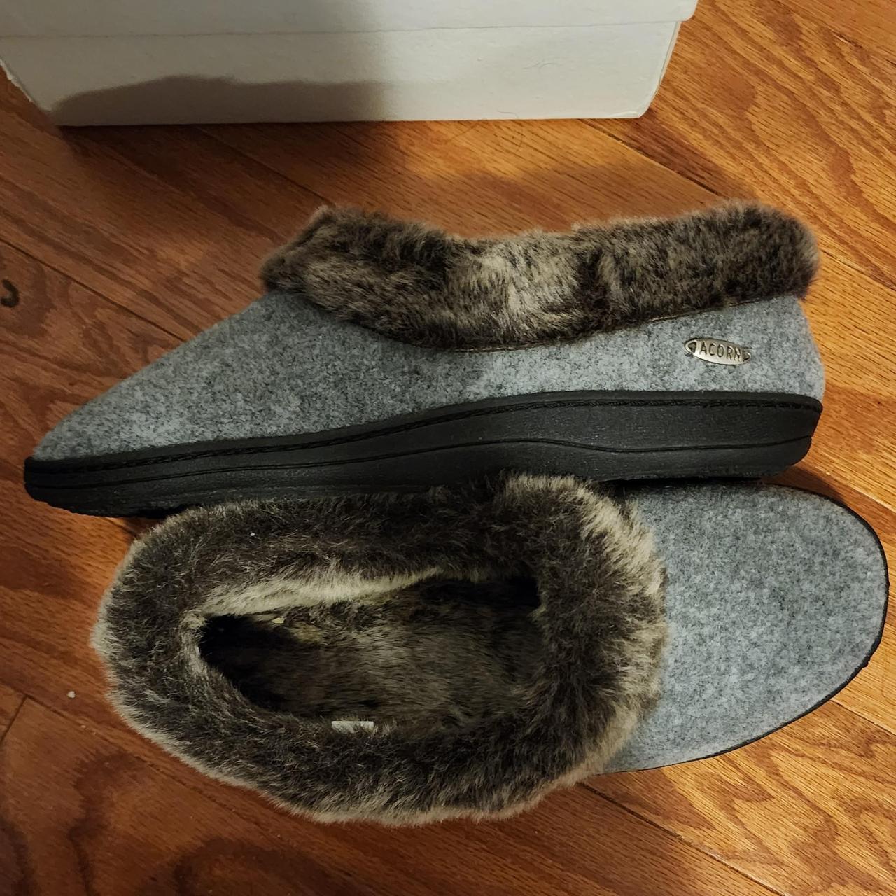 Real chinchilla online slippers