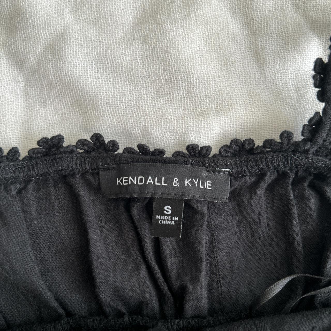 kendall and kylie black tank top #pacsun... - Depop