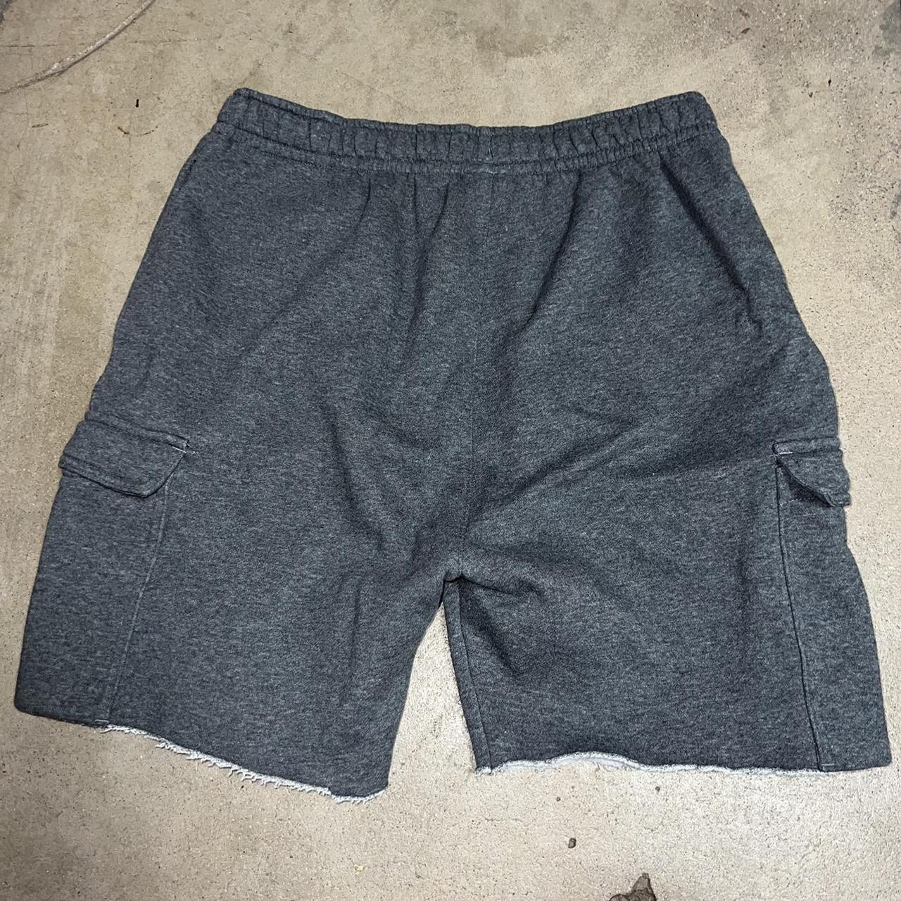 Nike Men's Grey Shorts Depop